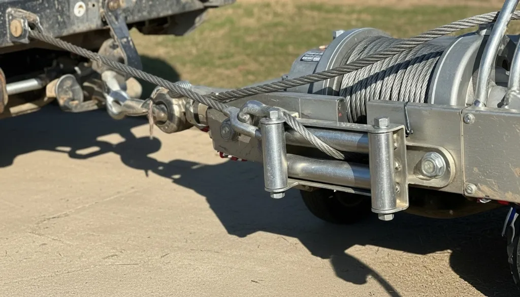 Winch Detail Result service in Sherman TX by LongHorn Towing